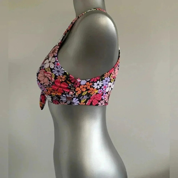Time & Tru Floral Bikini Top - Picture 6 of 9